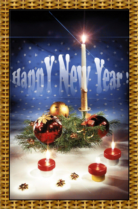 красивые Анимированные открытки С Новым годом