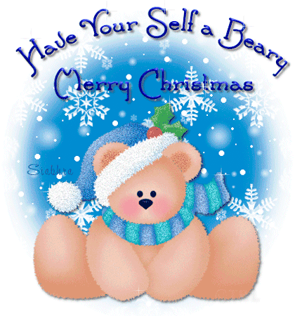 красивые Анимированные открытки Merry Christmas