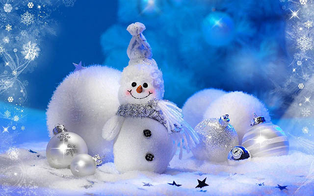 красивые Картинки, рисунки Снеговик
