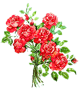 Маленькая анимация аватарка с красными розами