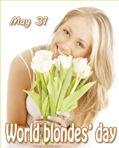 World blondes' day - всемирный день блондинок