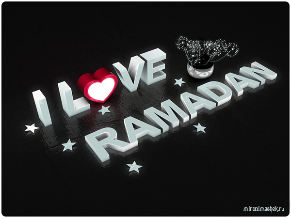 Happy Ramadan! I love Ramadan!