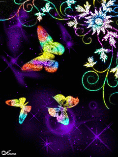 Летящая бабочка бесплатная анимация на телефон