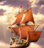 Анимационные картинки про корабли и лодки