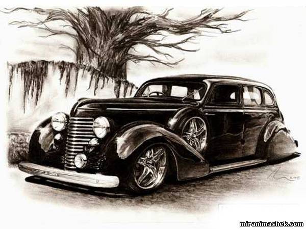 красивые картинки, рисунки карандашом автомобили